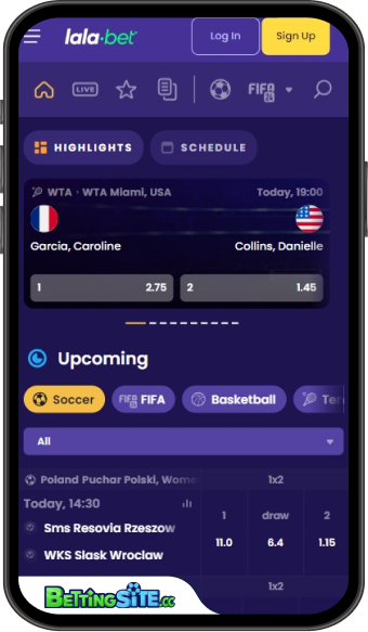 LalaBet mobile app