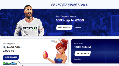 Sportaza sports bonuses