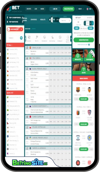 22BET mobile app