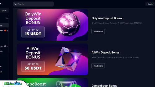 Bets.io sports bonuses