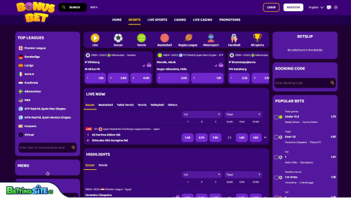 BonusBet Betting Site