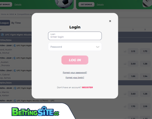 GreatWin betting login