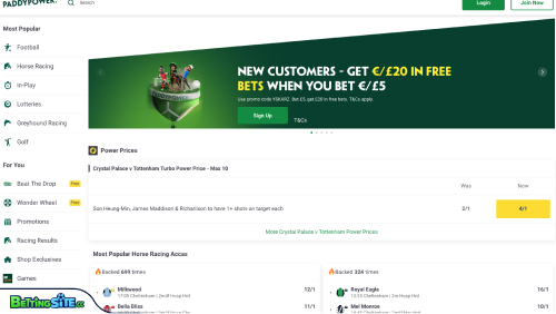 Paddy Power Sport Betting