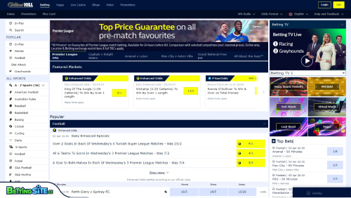 William Hill Sport Betting