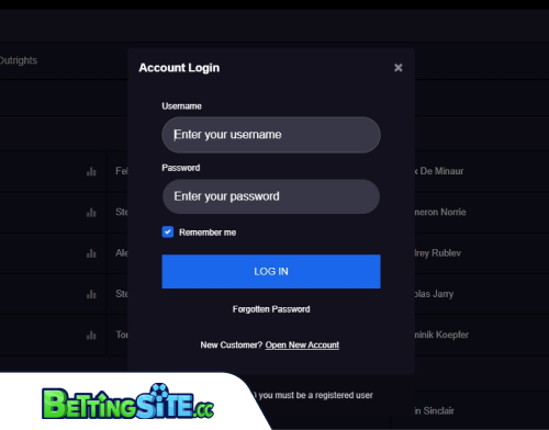 Pribet betting login