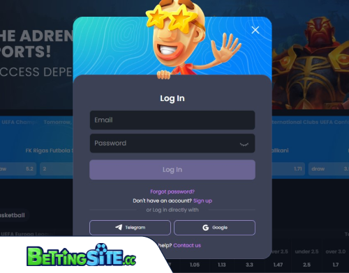 SpinyBet betting login