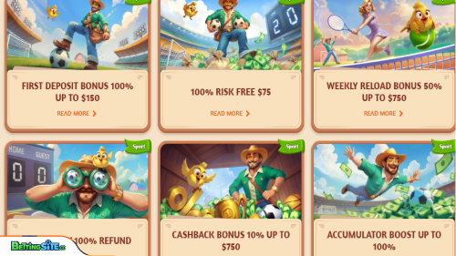 BillyBets sports bonuses