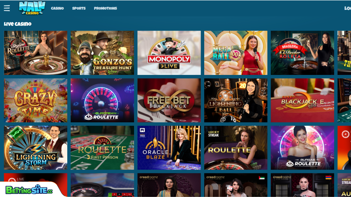 Nalu Casino live casino