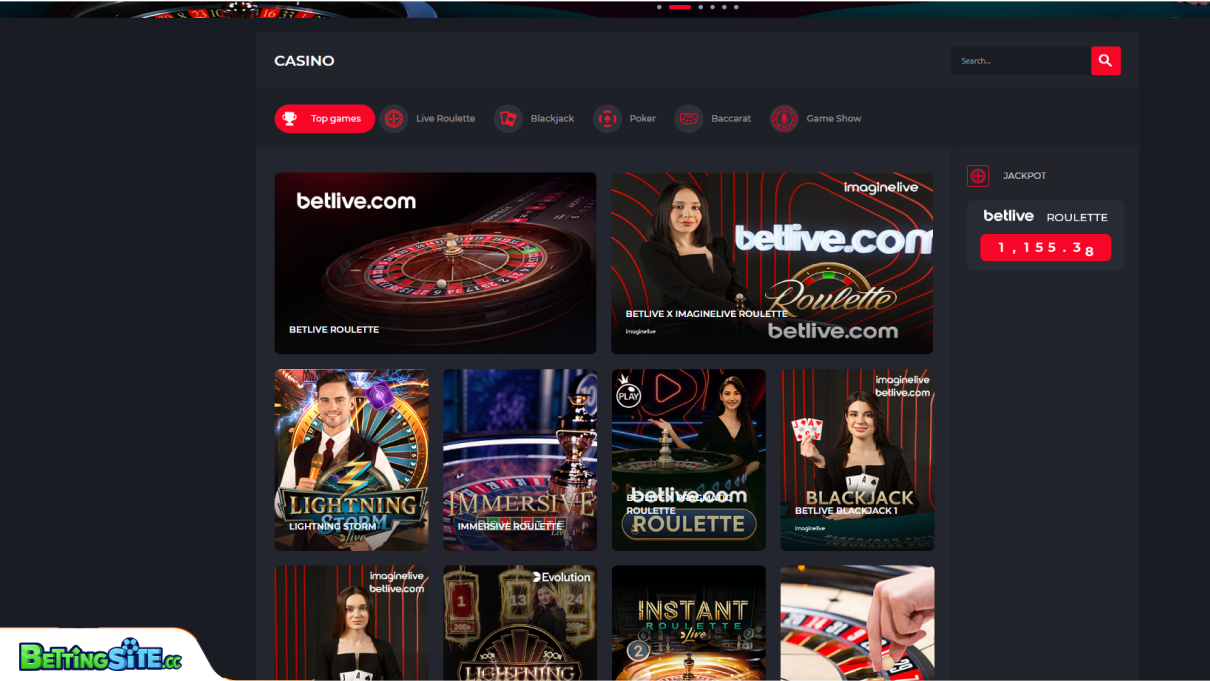 BetLive live games