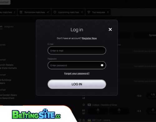 Casinova betting login