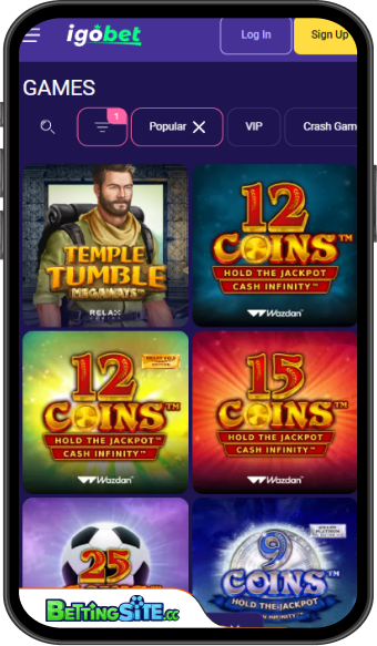 IgoBet mobile app