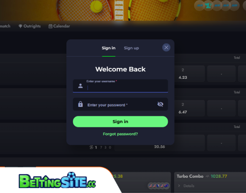 PitBet betting login