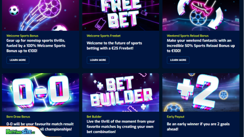 Scibet sports bonuses