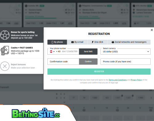 Planbet betting registration