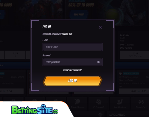 Connexion aux paris Winrolla