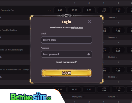 Dragonia fogadási bejelentkezés