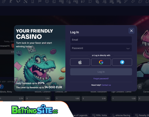 BinoBet betting login