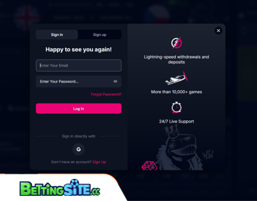 Betsio betting login