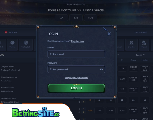 Betwarts betting login