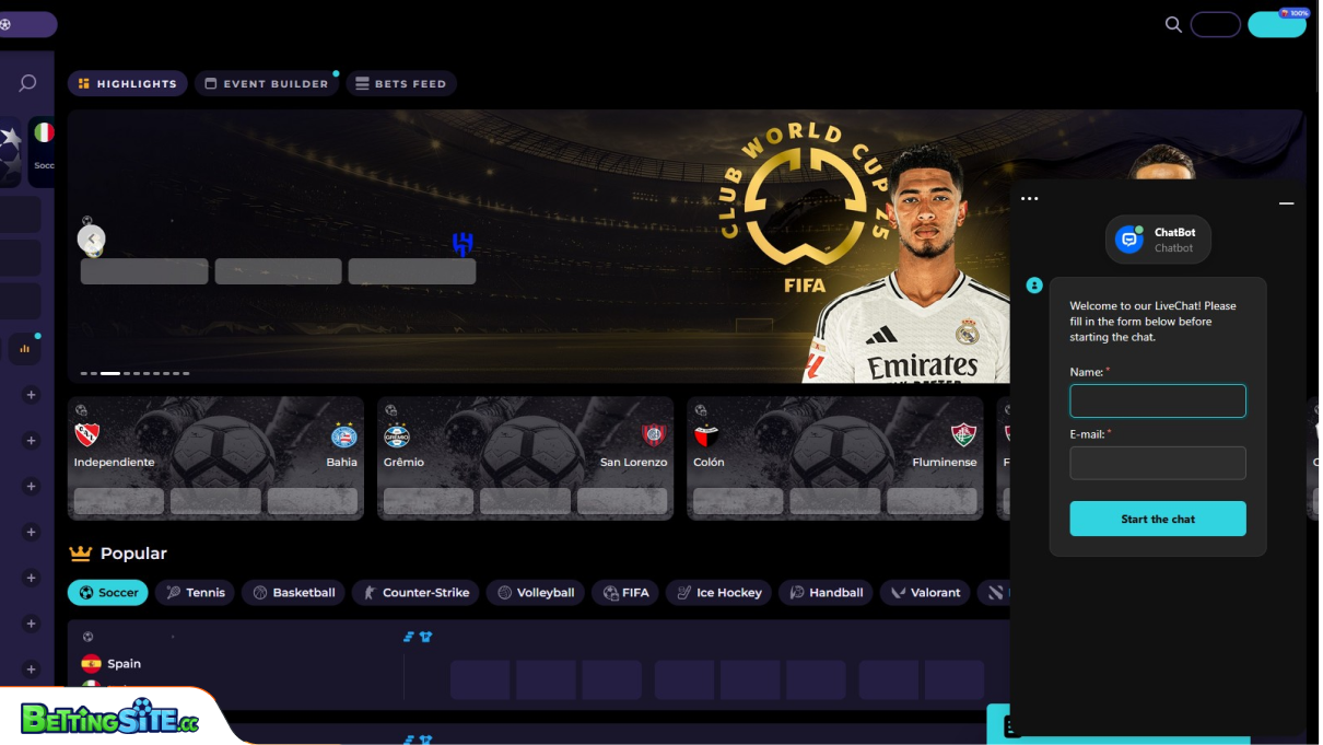 HighFlyBet customer support