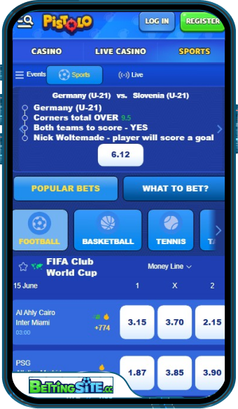 Pistolo mobilalkalmazás