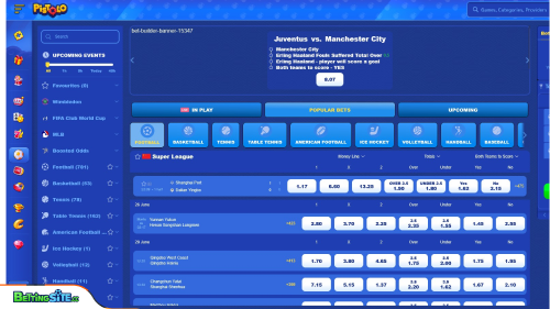 Pistolo sports section