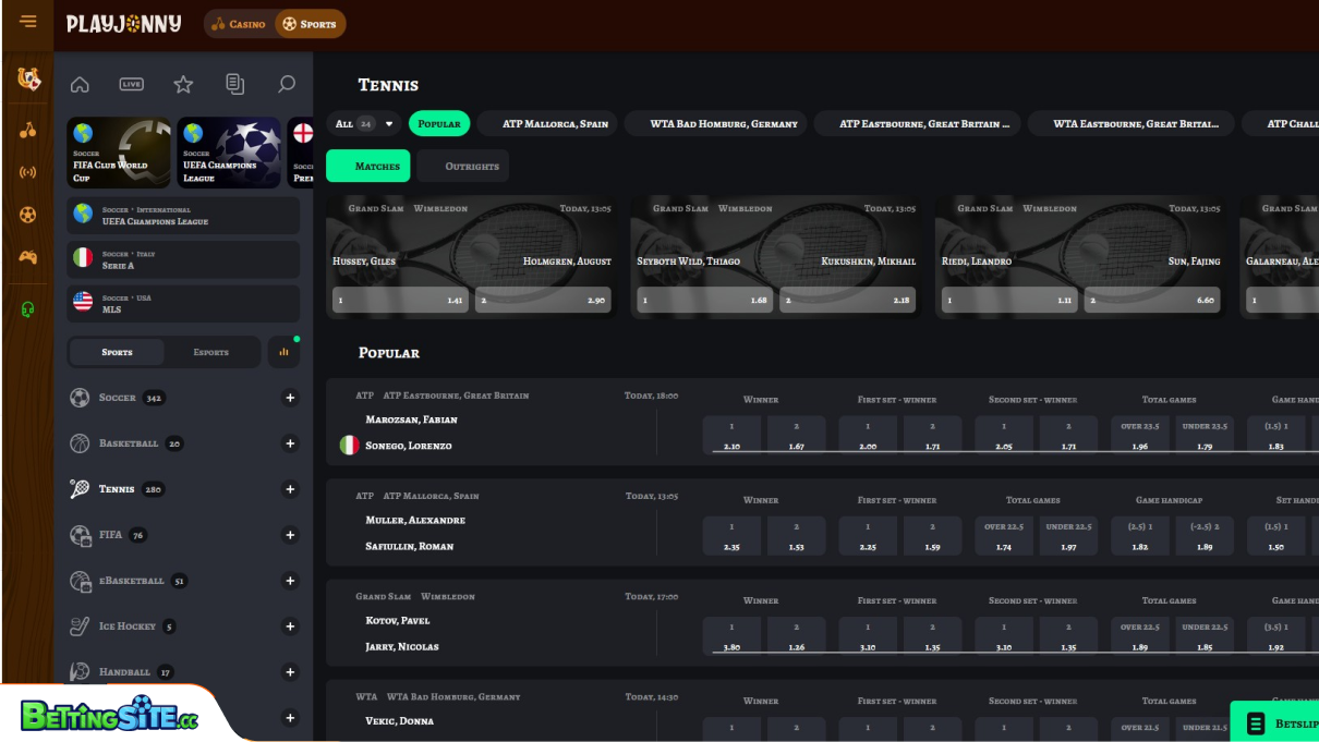 PlayJonny basketball betting