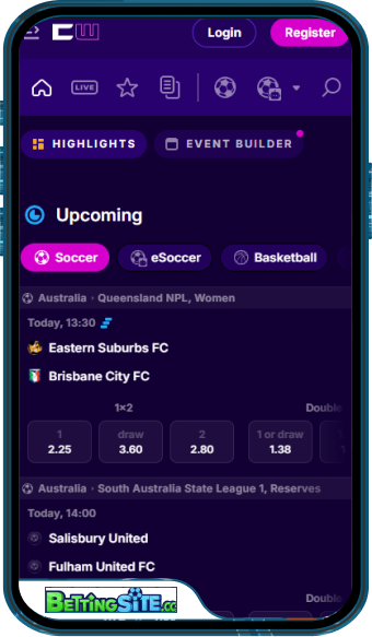 Cipher Wins mobile app