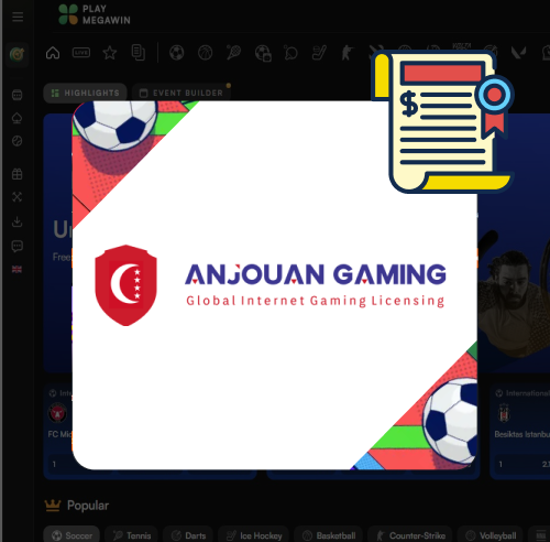 PlayMegaWin is het legaal