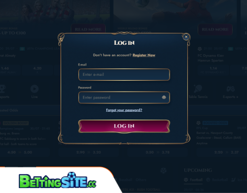 Rich Royal betting login