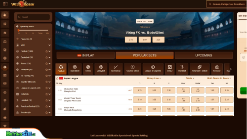 Wild Robin sports section