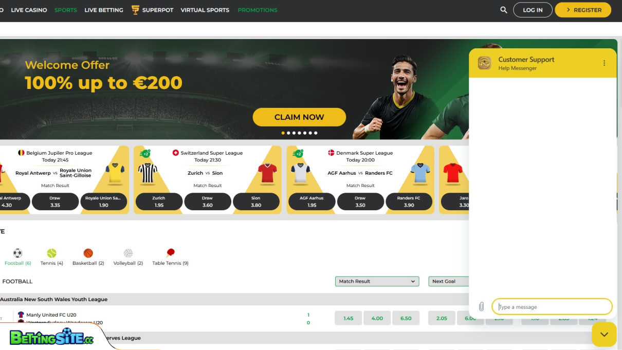 WinMega customer support