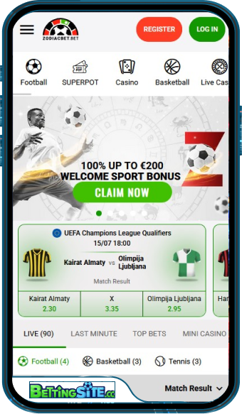 ZodiacBet mobile app