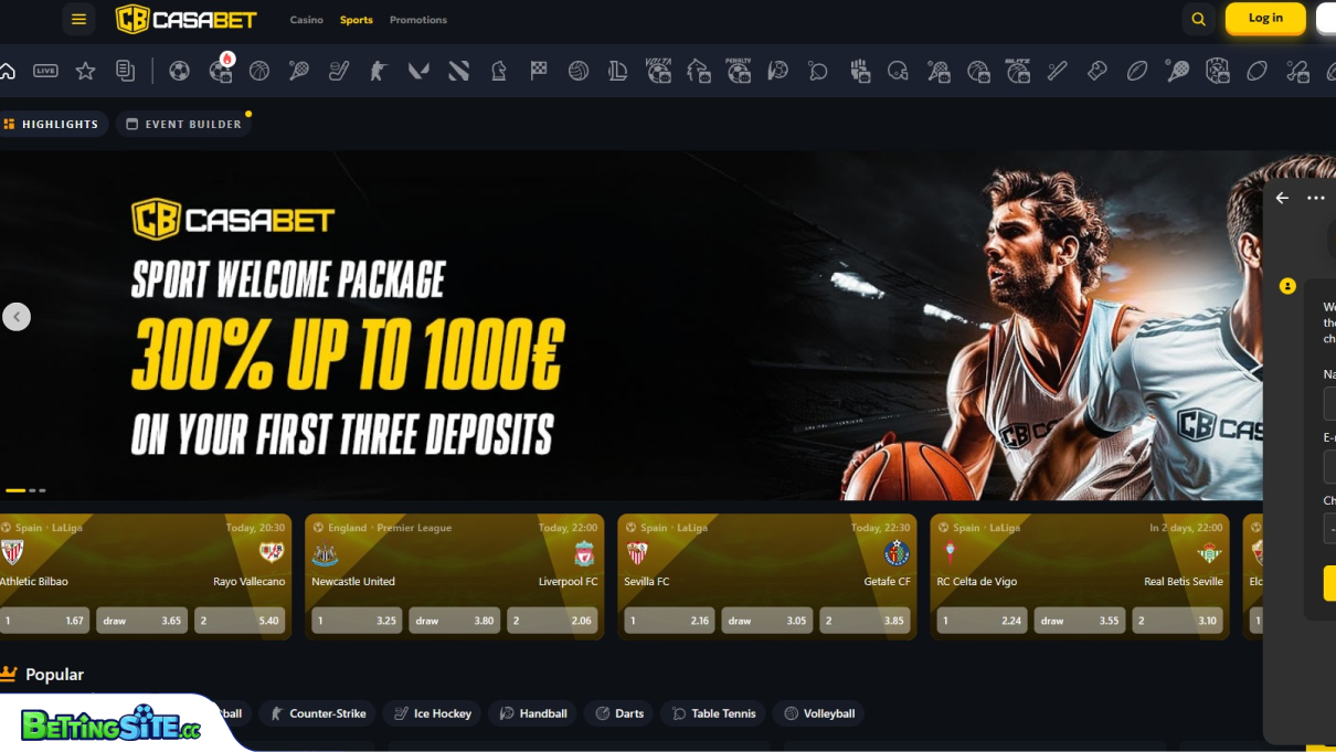 CasaBet customer support