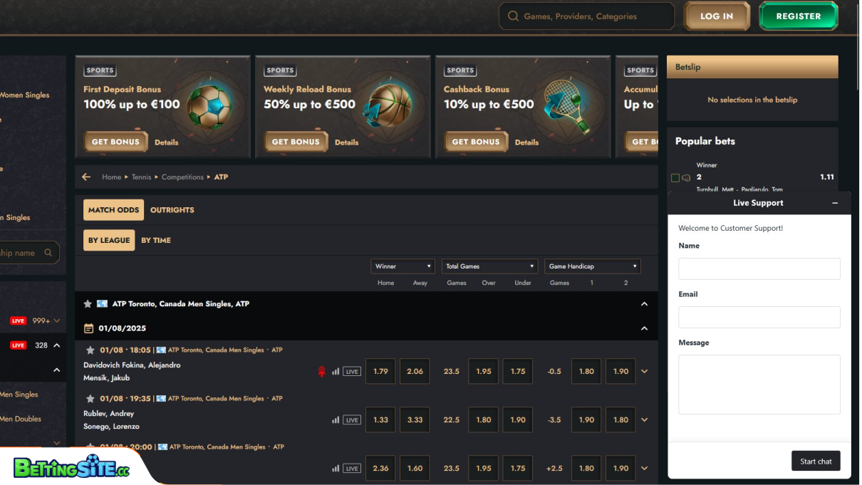 HeroSpin Bet customer support