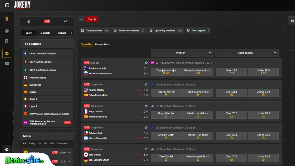 Paris sur le tennis Jokery