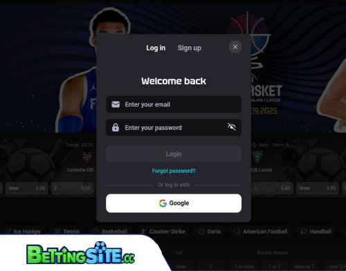 NeedForSlots Wett-Anmeldung