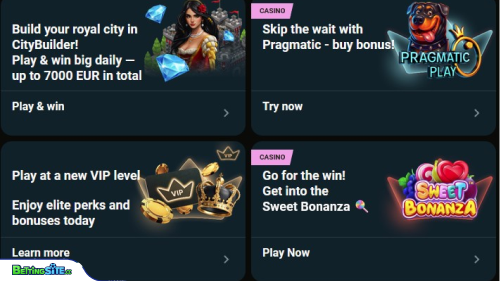 RoyalSea bonuses
