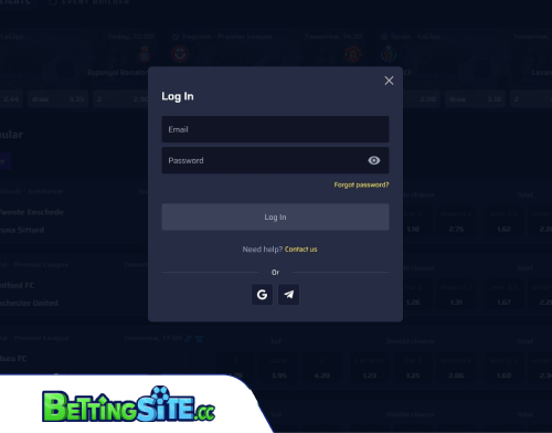 Betory betting login