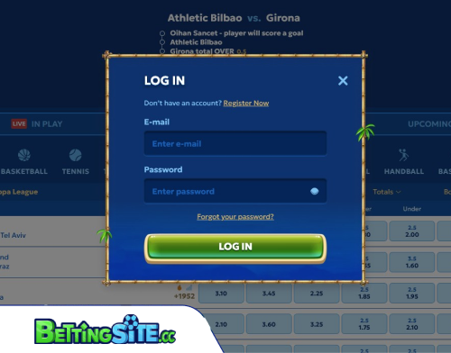 Pandido fogadási bejelentkezés