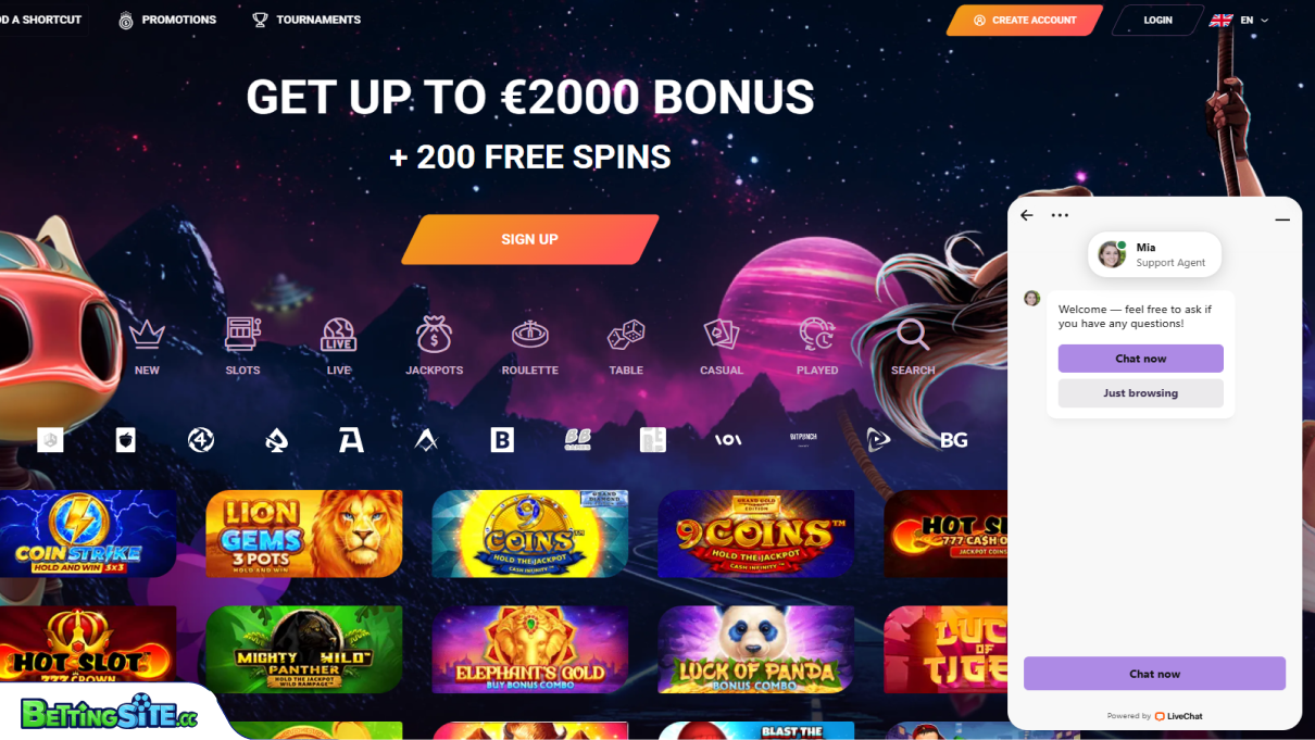 RonyCasino klantenservice