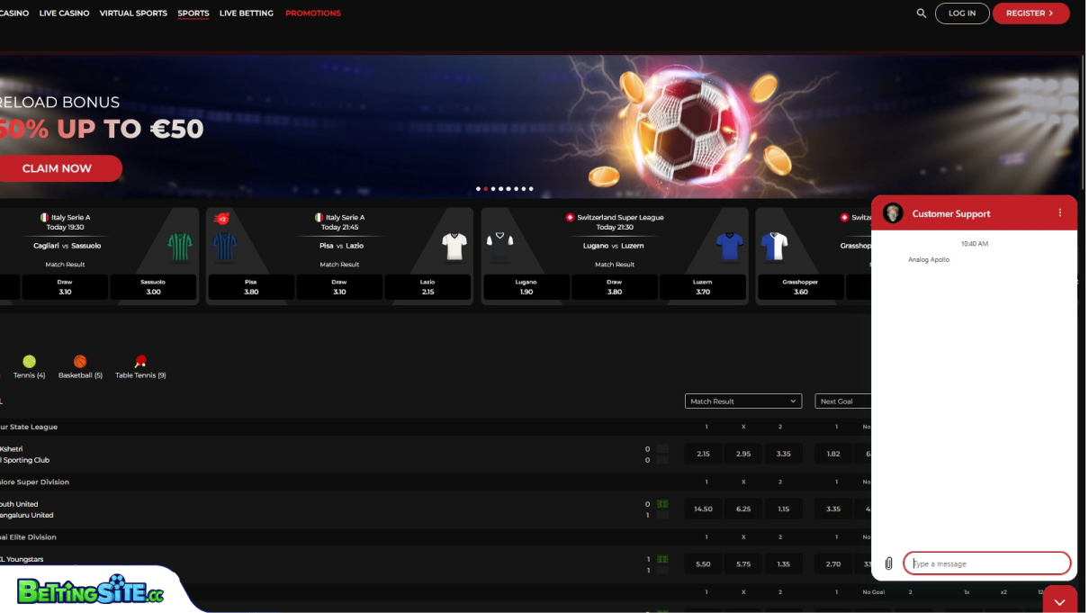 God Of Casino-klantenservice