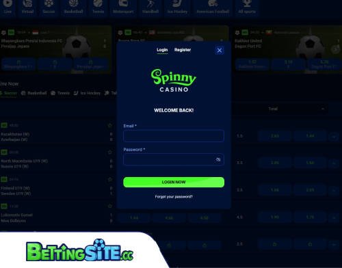 Spinny betting login