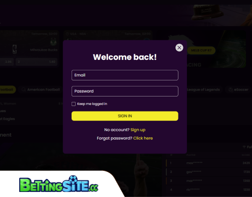 Betzillo betting login