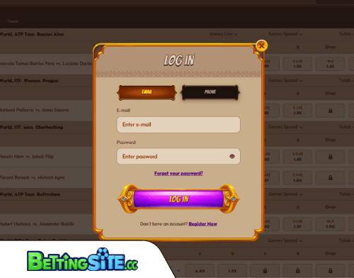 Alawin betting login