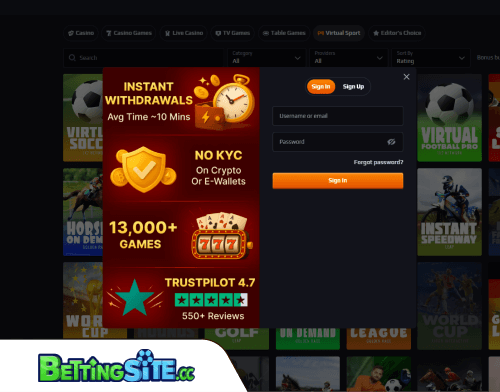 Blaze Spins betting login