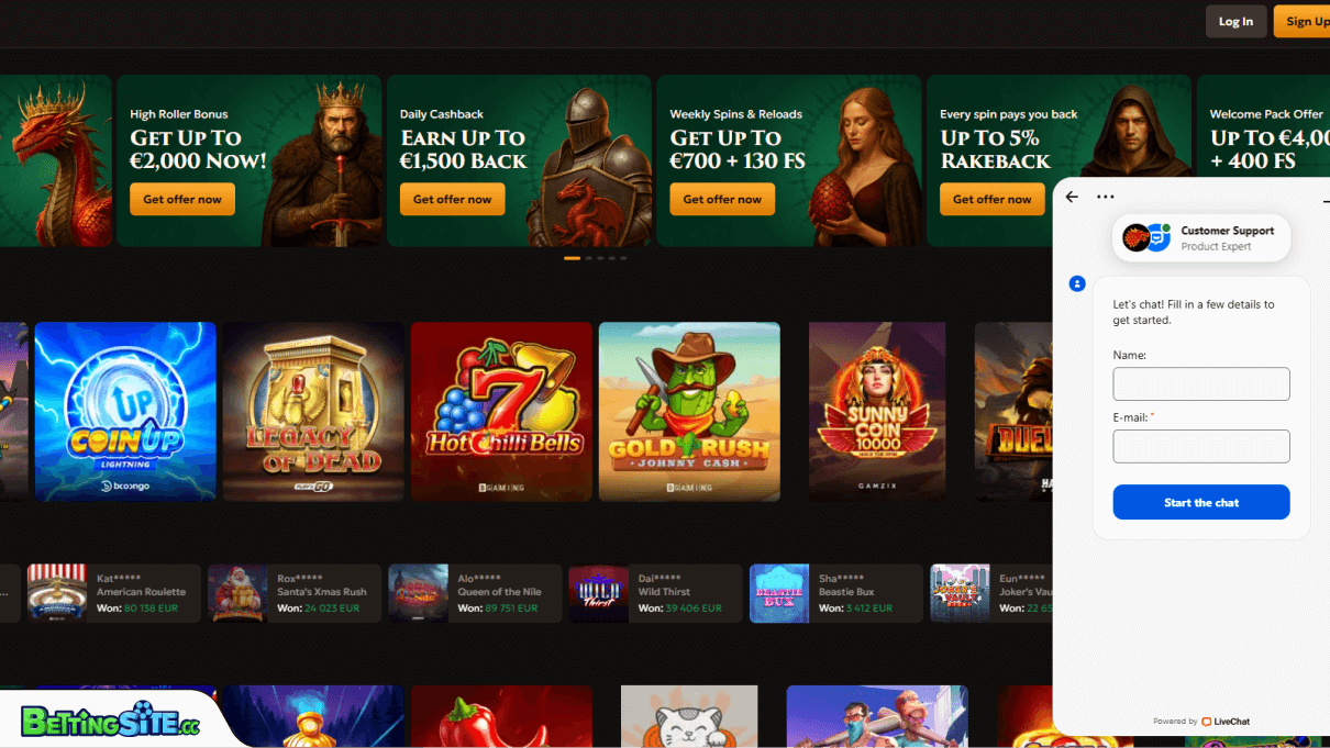 DragoBet-klantenservice