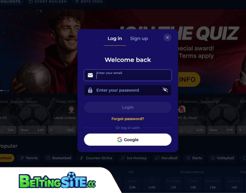 MoroSpin betting login