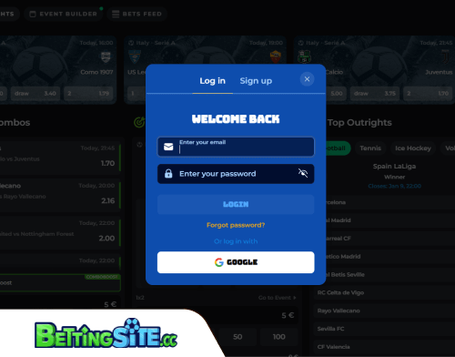 Royalspinia wedden login