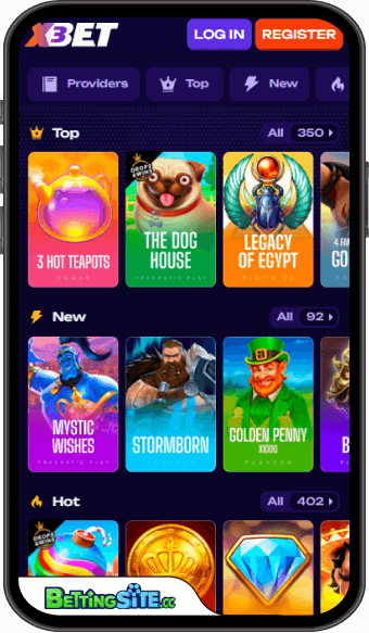X3Bet mobile app